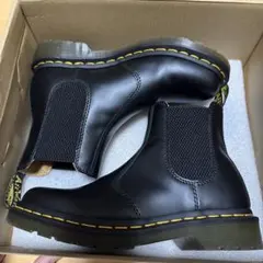 ドクターマーチン 2976 チェルシーブーツ サイドゴア 黒 23.5〜24