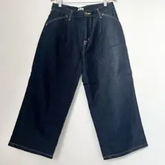 Lee リー　デニム　ジーンズ　ワイドパンツ　Gパン　ジーパン　ローライズ　Mのサムネイル