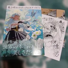 限定特典付き 魔力枯れのダークエルフ 1巻 シュリンク付き - メルカリ