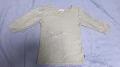 2.C.V. グレー 五分袖シャツ