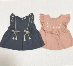 バースデイ コトリ アプレレクール トップス 2点セット 80 女の子