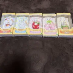 シルバニアファミリー　キーチェーン　5点セット