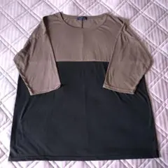 未使用 レディース Tシャツ カーキ・ブラック