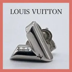 ルイヴィトンLOUIS VUITTONV字ピアス片耳用 - メルカリ