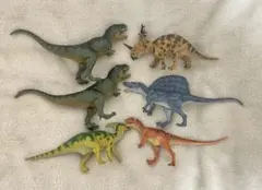 恐竜 フィギュア 6体セット 美品 フェバリット