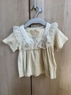 バースデイ　cottori フリル半袖シャツ　80cm