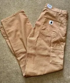 Carhartt カーハート ダブルニーパンツ ベージュ 星タグ - メルカリ