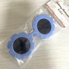 【新品】Tommy Bahama キッズ サングラス 花形 ライトブルー