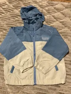 BRANSHES フード付きジャケットウィンドブレーカー　110cm