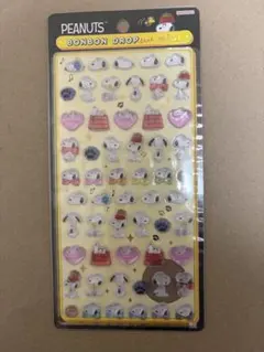 ボンボンドロップシール スヌーピー mini