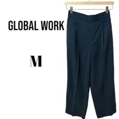 GLOBAL WORK グローバルワーク ウツクシルエット ストレートパンツ M