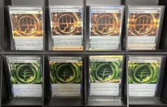 ロックとうエネルギー、グロウくさエネルギー　各４枚セット