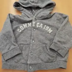 COMME ÇA ISM フード付きスウェットパーカー