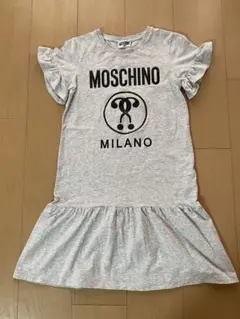 MOSCHINO グレー 半袖ワンピース TEEN 10Yのサムネイル