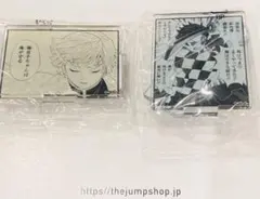 鬼滅の刃 ジャンプショップ 神保町 ミニアクリルスタンド　炭治郎、善逸