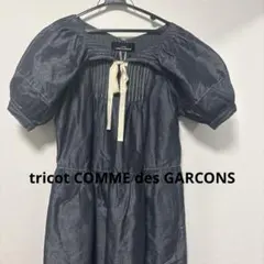tricot COMME des GARCONS デニムパフスリーブブラウスのサムネイル