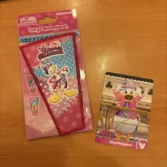 ワッペンアクセサリー ドナルド ミニパル ディズニー コレクションカード