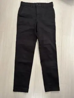 GU ブラック スリムフィットパンツ