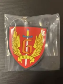 【一番くじゴジラ怪獣乱舞】H賞 G FORCE ロゴ ラバーキーホルダー