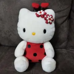 レア】1999年 ハローキティ ぬいぐるみ ハチ てんとう虫 - メルカリ