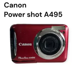 動作確認済み　Canon PowerShot A495 赤　2個 2025年最新】a495 canonの人気アイテム - メルカリ