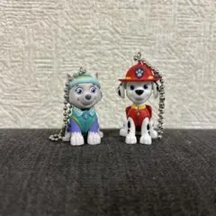 パウパトロール　ガチャガチャ　パウパト　エベレスト マーシャル キーチェーン