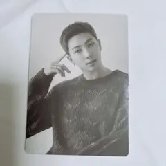 BTS 公式 MONOCHROME POPUP フォトカード RM ⑤