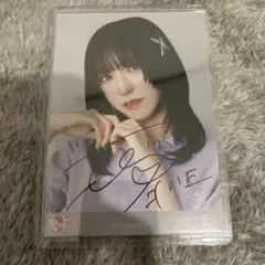 =LOVE 野口衣織 生写真 直筆サイン ポロシャツ ヨリ