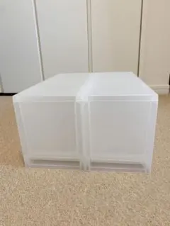 無印良品 ポリプロピレン小物収納ケース ハーフ大