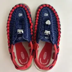 KEEN スポーツサンダルターコイズブルー 24センチ - メルカリ