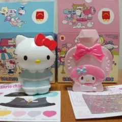 ハローキティきせかえフィギュア　マクドナルド　ハッピーセット　サンリオ