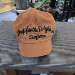 Drop for the Neighbors キャップ オレンジ