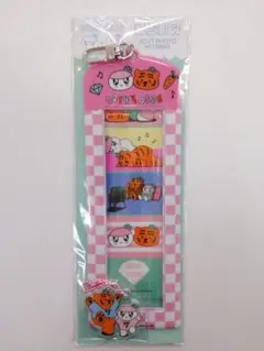 ４カット フォト キーリング ボンボンイ ムジークタイガー　ピンク