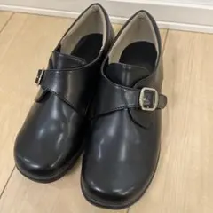 ブラックフォーマルシューズ バックル付き　22.5cm,23cm