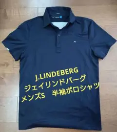 J.LINDEBERG／ジェイリンドバーグ　メンズS　半袖ポロシャツ