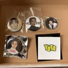 NCT 127 YUTA 缶バッジ ピンバッジ セット