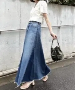 MOUSSY フレアデニムスカート サイズ1
