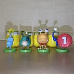 ピクミンチョコエッグ　氷ピクミン・モス・チャッピー・青ピクミン 4個セット