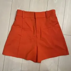 ZARA キュロット オレンジ XSのサムネイル