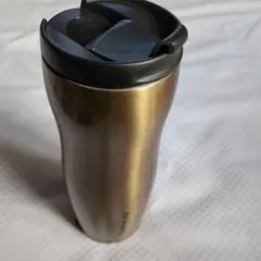 STARBUCKS ゴールド タンブラー スライド式