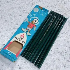 レトロ　三菱ディズニー鉛筆　HB 8本セット