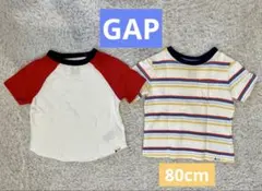 GAP Tシャツ 80cm 2枚セット売り
