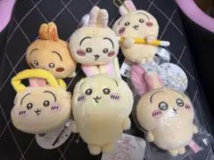 新品未開封】ちいかわセット 馬を被ったうさぎマスコット・UMA バッジ