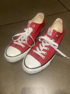 コンバース スニーカー 25cm CONVERSE オールスター レッド 赤