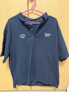 Reebok ブラックポロシャツ Mサイズ