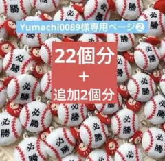 Yumachi0089様専用ページ　残り24個分