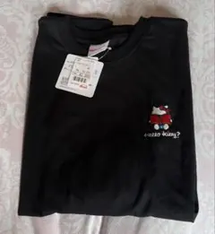 ハローキティ刺繍半袖Tシャツ