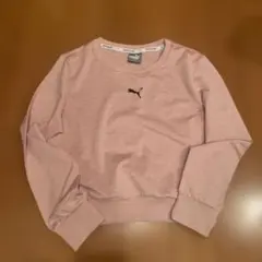 PUMA レディース ゴルフウェア 長袖 トレーナー ピンク Lのサムネイル