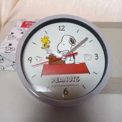 (6382)　PEANUTS スヌーピー 掛時計