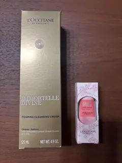ロクシタン　イモーテル ディヴァインクレンジングフォーム 125ml おまけ付